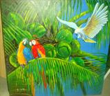R.F. Tapnio certified original painting.