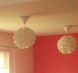 IKEA pendant lights.