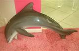 Fiberglass artist dolphin.