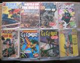 Vintage Comics:
Army Attack, July, CDC
Army Attack, October #45, CDC
Army War Hero, August #15, CDC
Battle of the Bulge, 12-056-606, 1966, Dell
G.I. Combat, July #118, Superman DC National Comics
G.I. Combat, September #119, Superman DC National Comics
G.I. Combat, November #114, Superman DC National Comics
Our Army At War, October #135, Superman DC National Comics