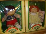 1984 Cabbage Patch Dolls, new in box.