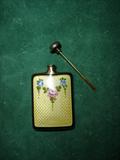 Sterling & Enameled Perfume Bottle