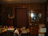 As you can see, we have many boxes to unpack.  You can see a couple of nice chests of drawers in the background here.