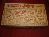 Peter Paul Almond Joy candy box; display for country store