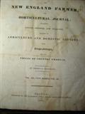 "New England Farmer & Horticulture Journal" by Thomas G. Fessenden, V12, 1834, Boston