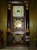 Seth Thomas Triple Tablet 8-Day Clock, "Plymouth House"