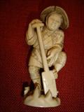 Hand-carved ivory figure
