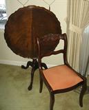 Antique Tilt Top Table.
