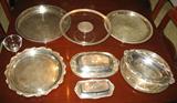 Silver Plate Items, Antique.
