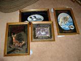 Miller, Hamm's and Pabst collection of new-in-box beer signs w/mirrored backs, circa 1991-1993