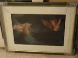 Signed art by Arthur Beck who was the Marlboro Man ad photographer