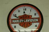 Hrley-Davidson clock