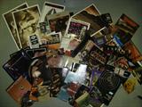 Many old Harley Davidson and motorcycle catalogs, pre-2000