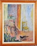 Manuel Borgogna-Italy, 1974, Signed, Oil on Canvas,
19x24"