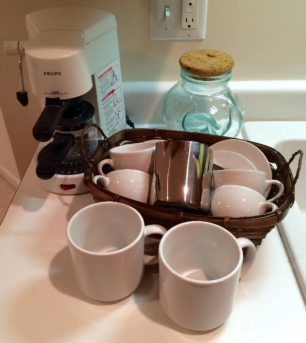 Coffee Accessories, Mugs, Krups