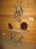 Antler Table, antler art