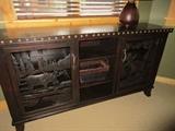Credenza with metal "Moose" door fronts