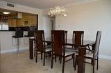 MODERN ITALIAN WOOD AND CHROME DINING TABLE AND 6 CHAIRS WITH GLOSS FINISH