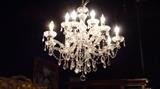 CRYSTAL VENETIAN STYLE CHANDELIER