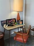 Mid Century Desk & Chair.