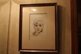 Marilyn Monroe, local artist