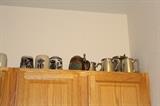small part of the beer stein collection