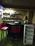 bar and stools