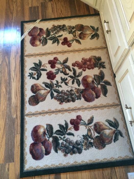 Small kitchen rug
