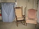 Rocking chair and Queen Anne
