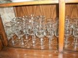 large set of Lenox crystal