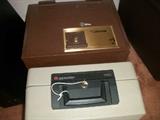 two portable safes with keys