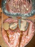 gorgeous dresser set in original box and never used