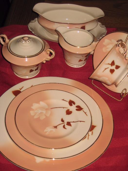 One of several sets of dishes