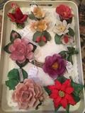 Porcelain flowers