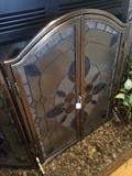 Decorative fire screen