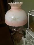 Soft pink bedroom lamp