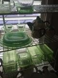 Green glassware