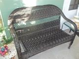 Outdoor Wicker Seat