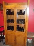 China Cabinet & Avon Cape Cod Glassware