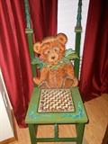 Custom made Teddy Bear chair by "On a Whim"