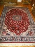 Osta Carpets (Belgium) beautiful rug measures 10'2" x 6'6".