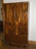 Canadian walnut MCM armoire.