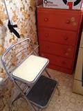 60s chest of draws, 50s step stool