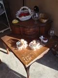 antique side table