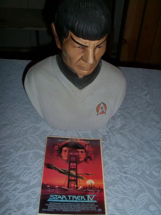 Star Trek Mr. Spock liquor decanter. 