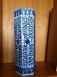 Blue/White Umbrella Stand