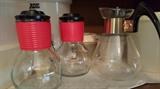 Vintage coffee carafes