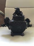 Iron dragon wine pot $50