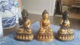 Tibetan prayer Buddhas $350 for all 3 only sold as set