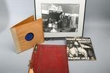 Chet Baker, Gerry Mulligan original photograph, record cover, photo album, and 1st press of record